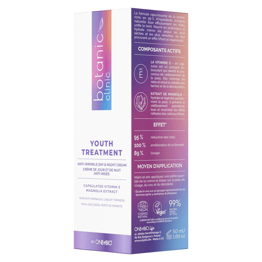 OnlyBio Botanic Clinic Youth Treatment Anti-Wrinkle Day And Night Cream 50ml - Wellness Shoppee