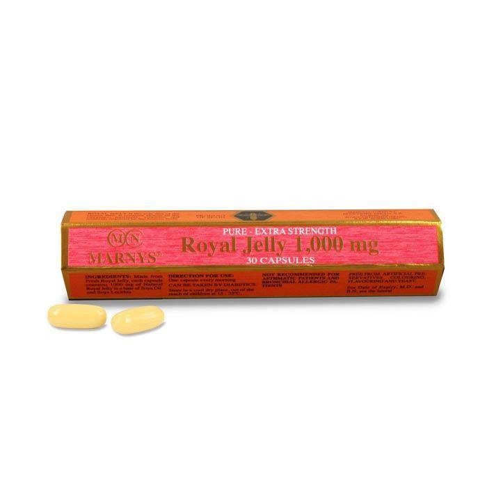 Marnys Royal Jelly 1000 mg 30 Capsules - Wellness Shoppee