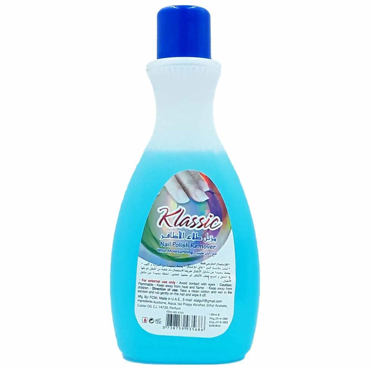 Klassic Nail Polish Remover with Moisturizing
