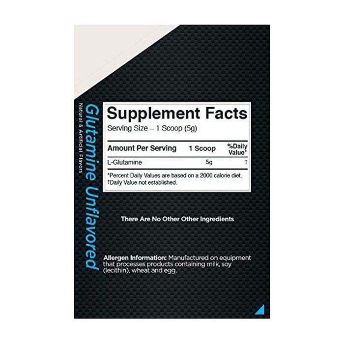 Rule1 Glutamine 150 Servings Unflavored 750 g - Wellness Shoppee