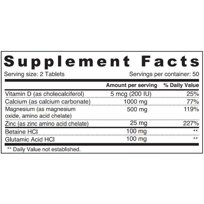 Sunshine Nutrition Calcium Magnesium Zinc With Vitamin D3 100 Tablets - Wellness Shoppee