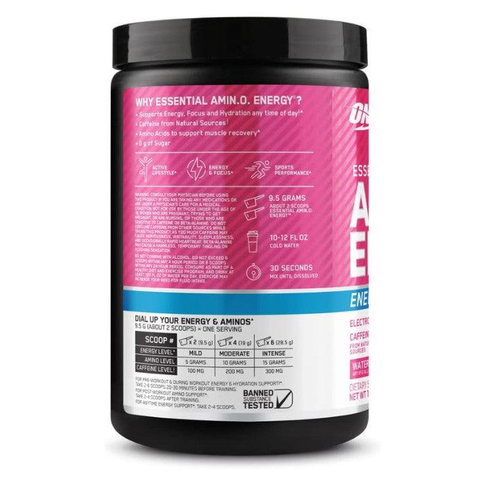 Optimum Nutrition Essential Amino Energy + Hydration - Wellness Shoppee