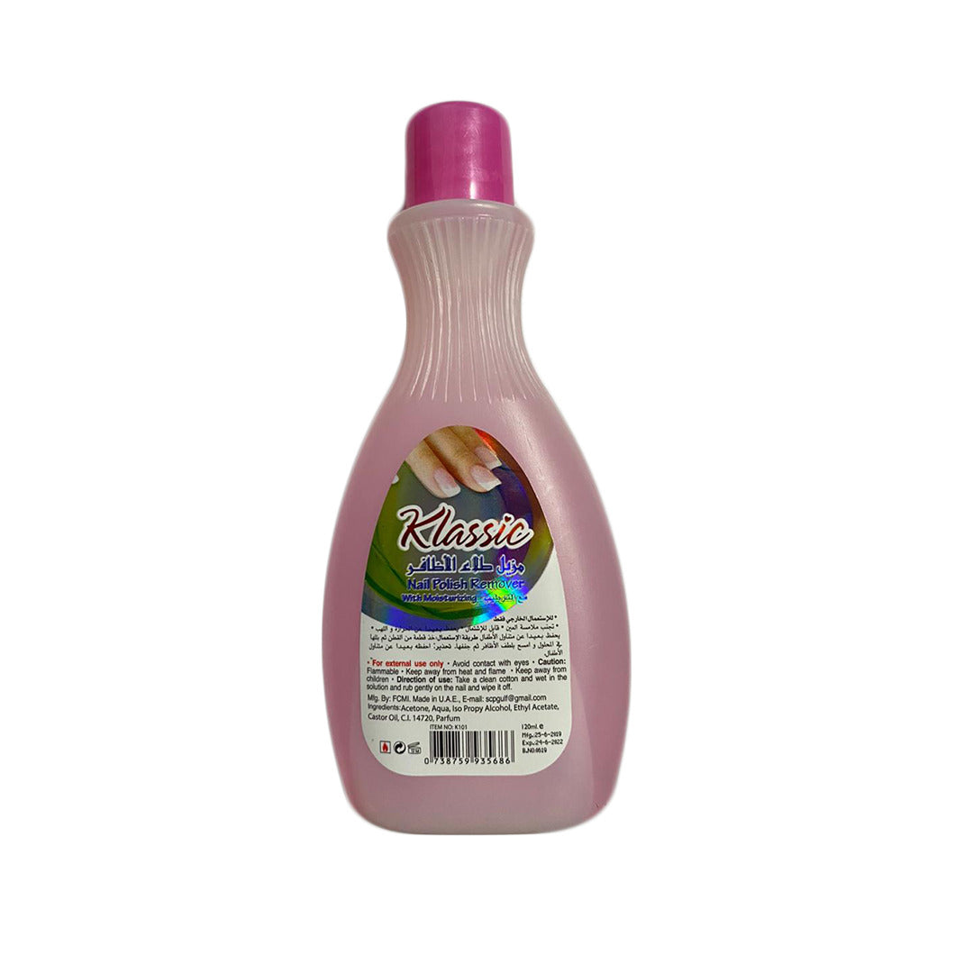 Klassic Nail Polish Remover with Moisturizing