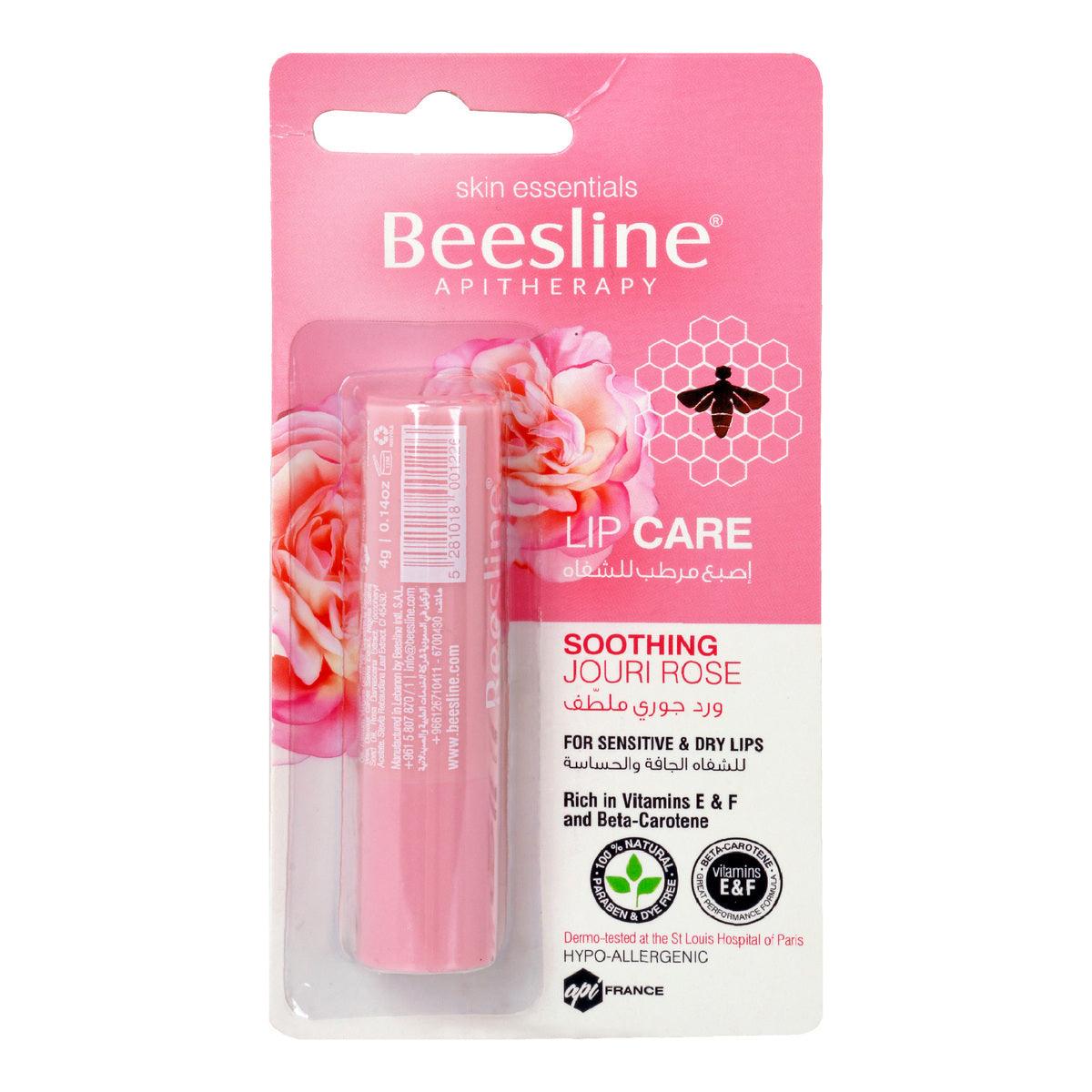 Beesline Lip Care Soothing Jouri Rose 4gm - Wellness Shoppee