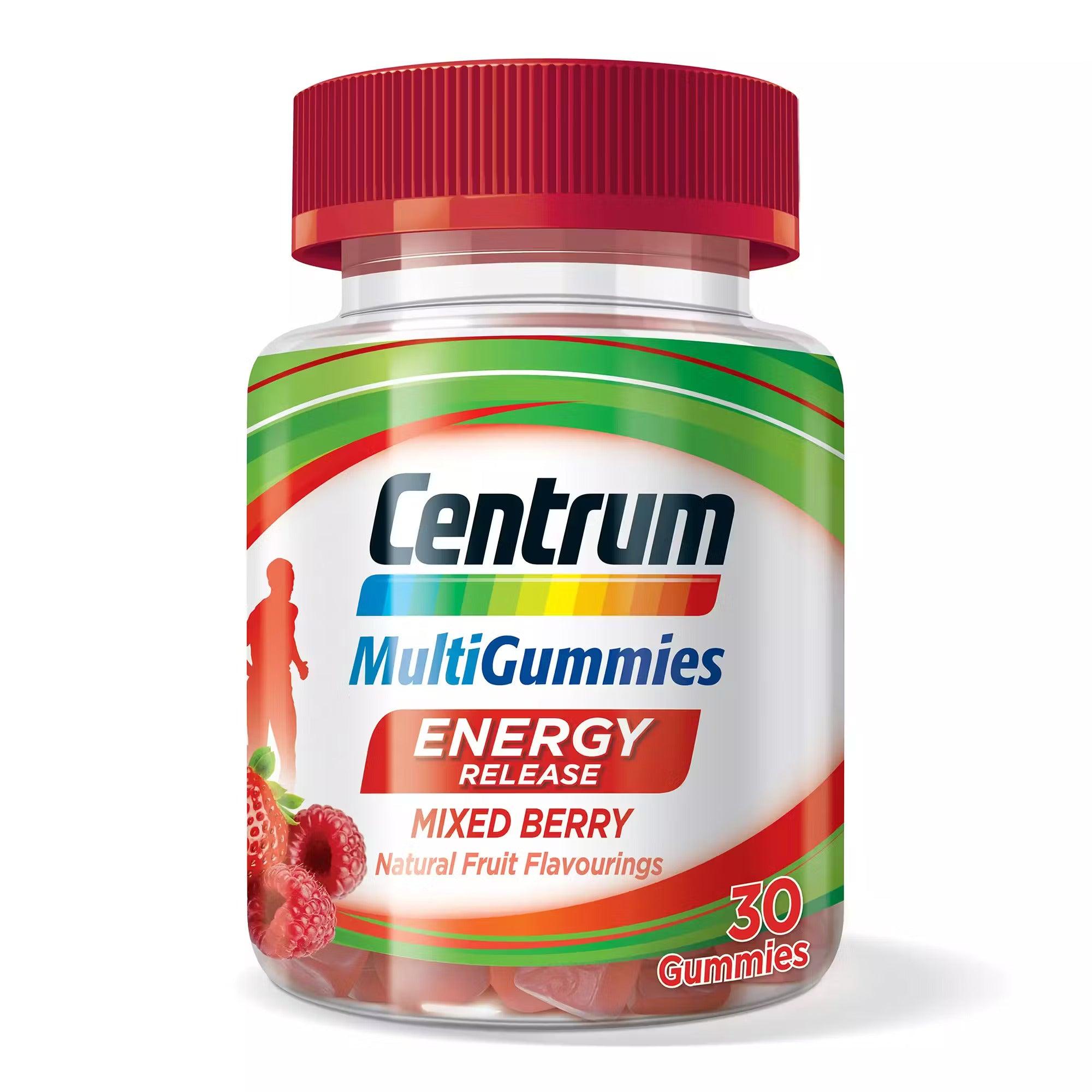 Centrum Multigummies Energy Release Gummies 90's - Wellness Shoppee