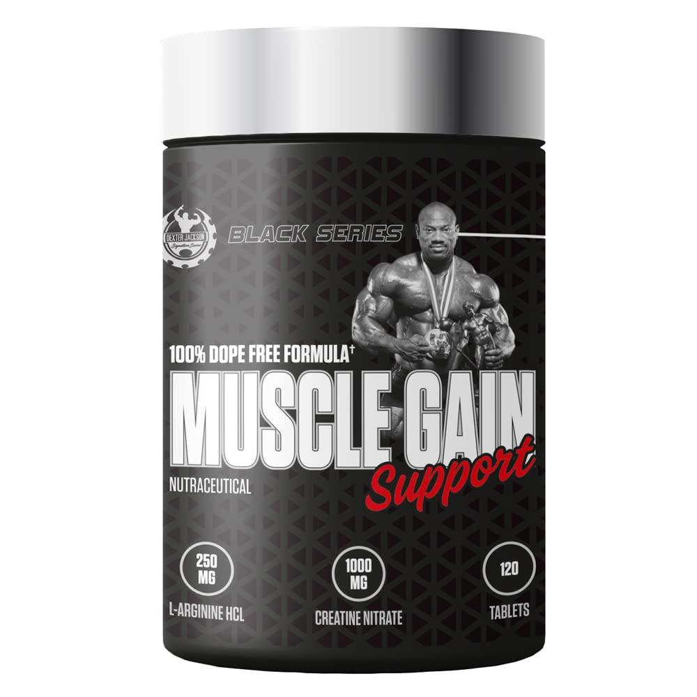 Dexter Jackson Black Series Muscle Gain Support - Wellness Shoppee
