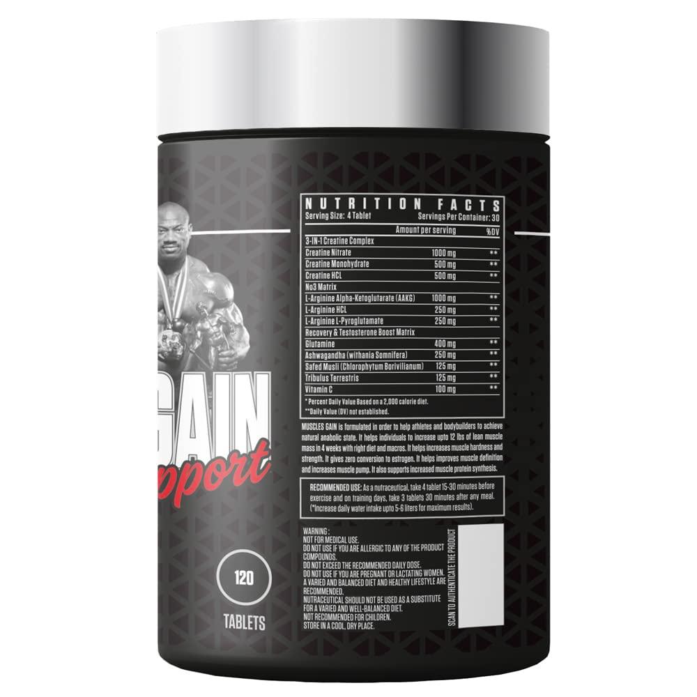 Dexter Jackson Black Series Muscle Gain Support - Wellness Shoppee