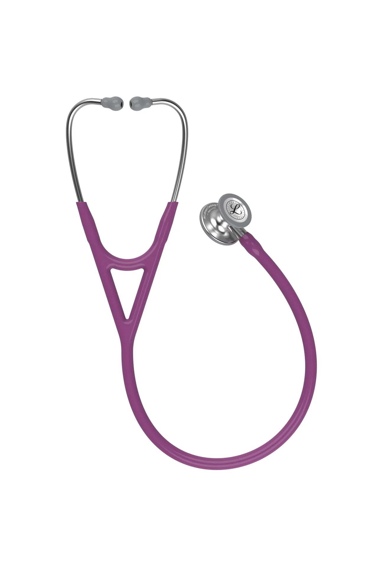 3M™ Littmann® Cardiology IV™ Diagnostic Stethoscope, Plum Tube, Stem and Headset, 27 inch, 6156