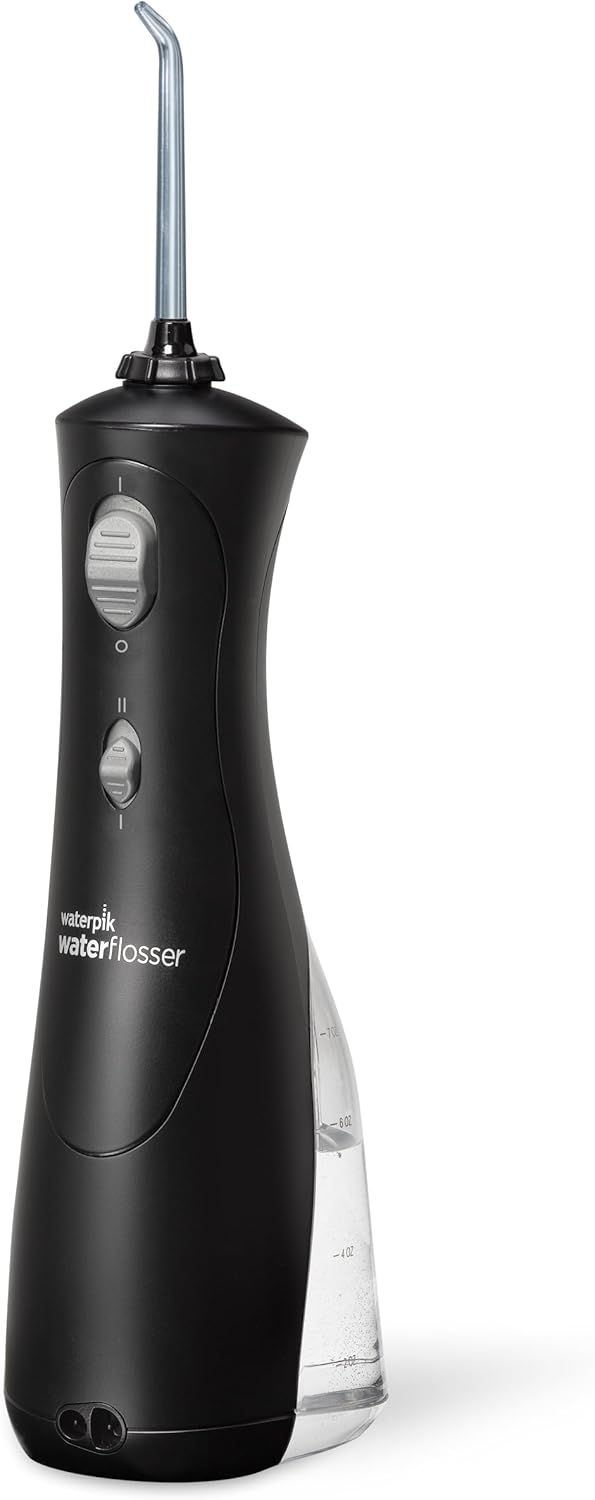Waterpik Cordless Plus Water Flosser, Wp-462Me, Black