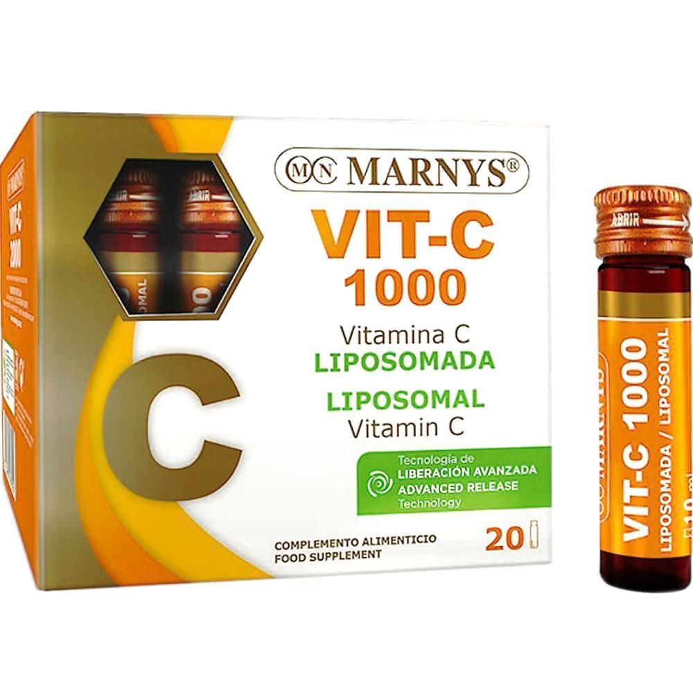 Marnys Vitamin C 1000 Liposomal 10ml Vials 20's - Wellness Shoppee
