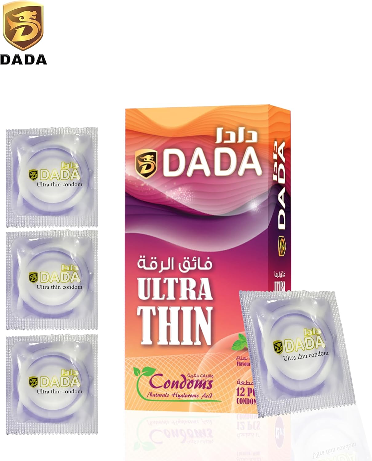 Dada Ultrathin lubricated Condom, 12's