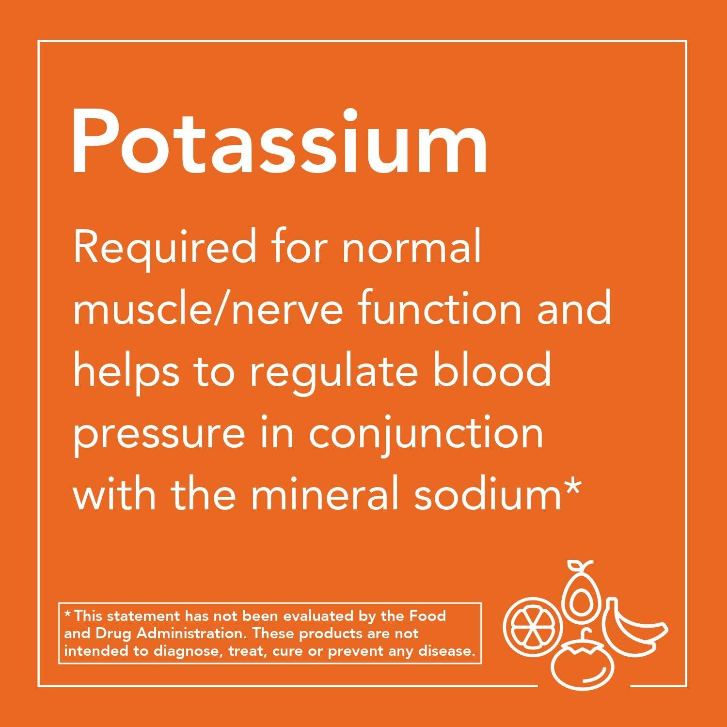 Now Potassium Citrate 99mg 180 Veg Capsules - Wellness Shoppee