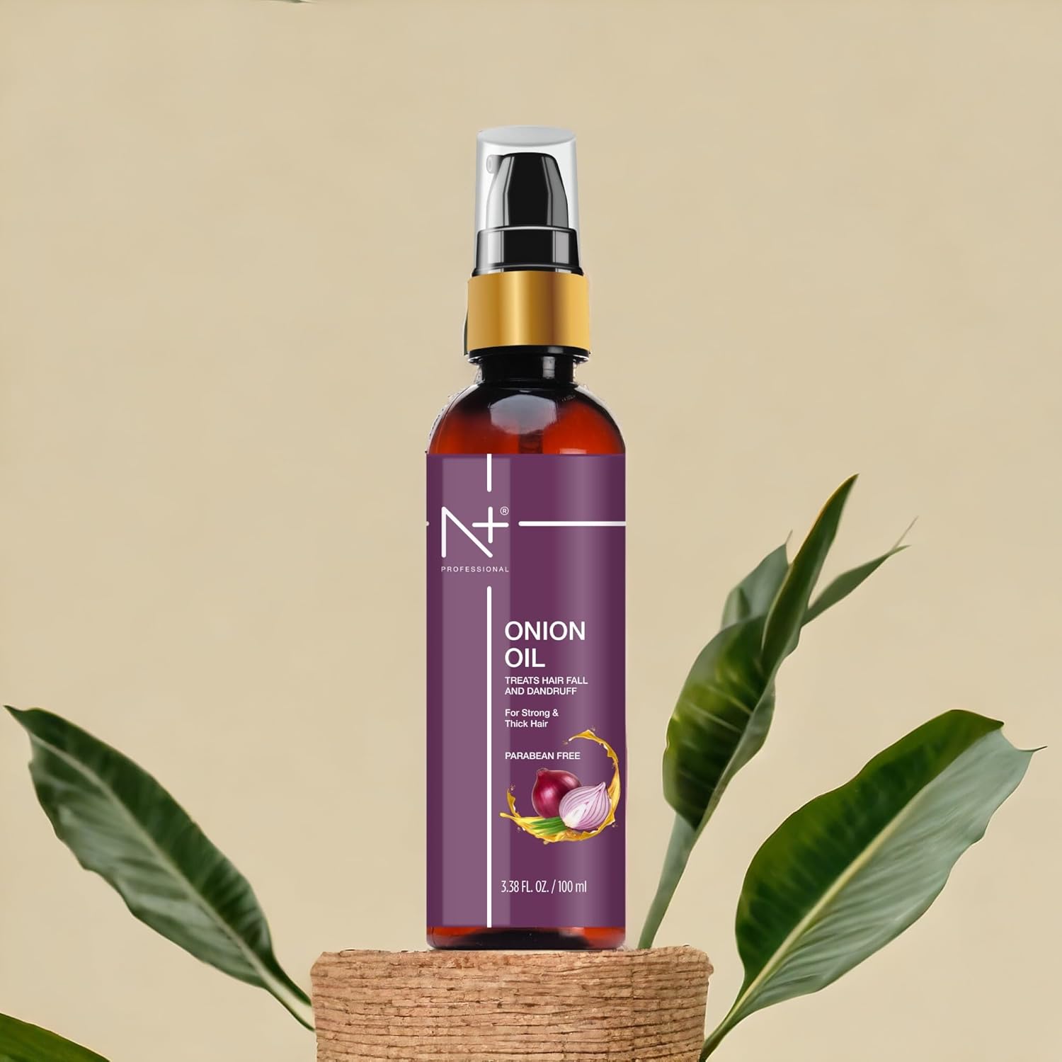 N Plus Professional Onion Hair Oil With Onion Extract