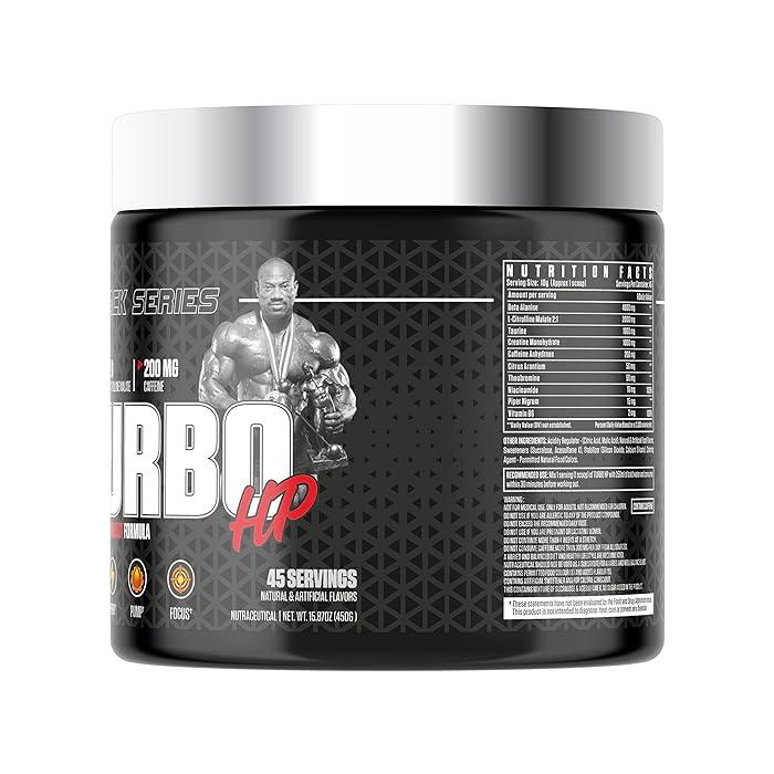 Dexter Jackson Black Series Turbo Hp Pre Workout - Wellness Shoppee
