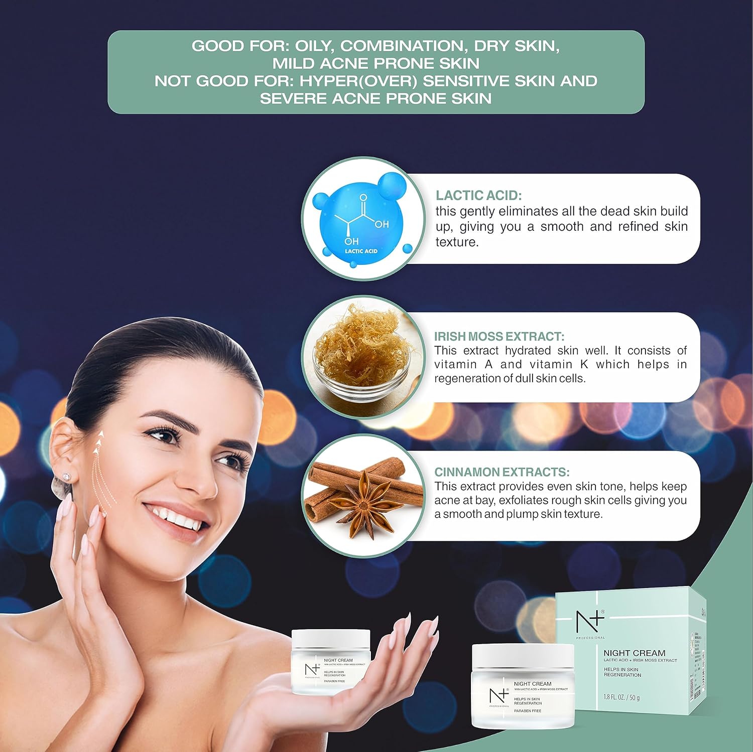N Plus Professional Night Cream