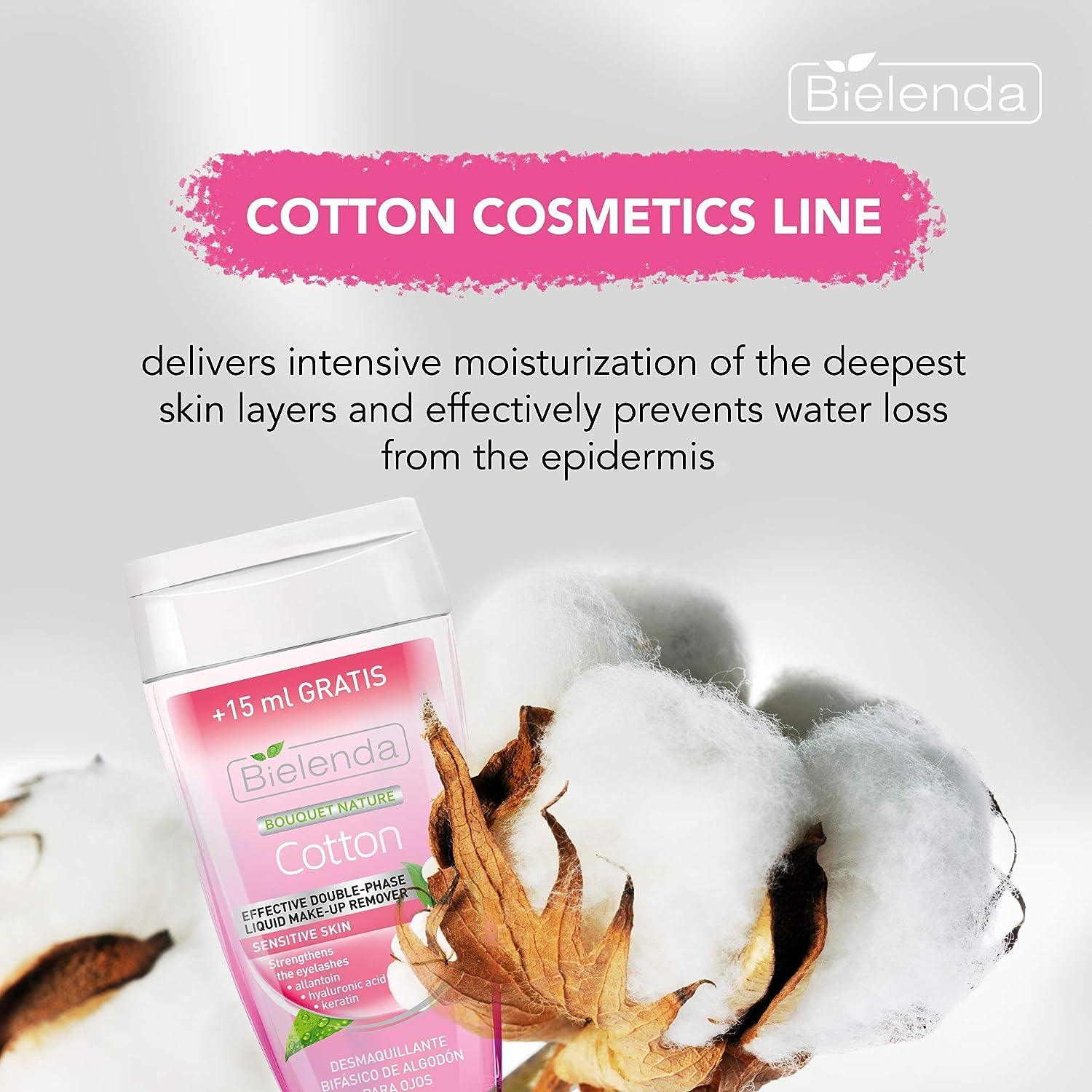 Bielenda Cotton Double Phase Eye Make-Up Remover 140 ml - Wellness Shoppee