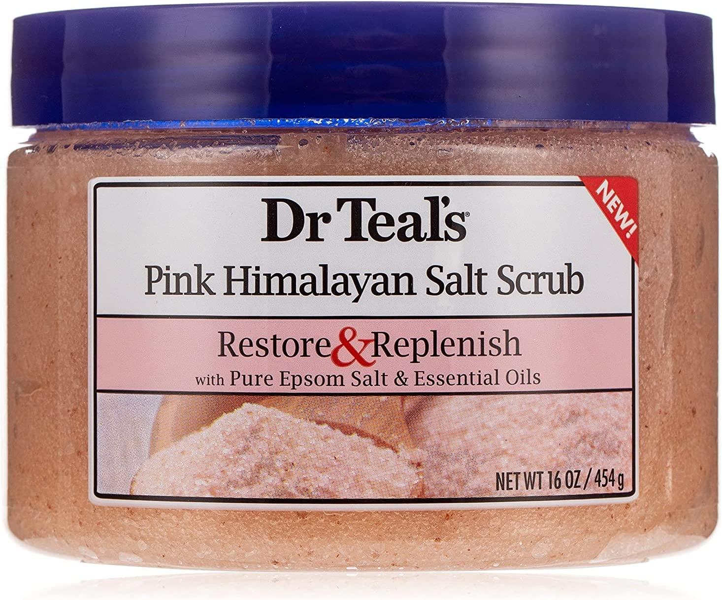Dr. Teal'S Epsom Salt Body Scrub - Pink Himalayan - Wellness Shoppee