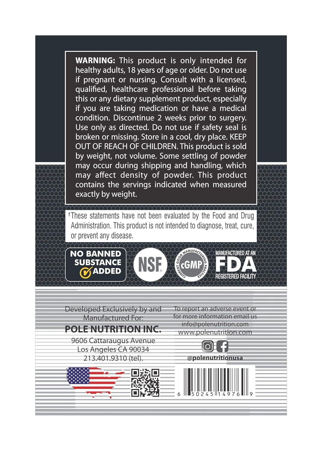 Pole Nutrition High‑Potency Multi Vitamins 120 Tablets - Wellness Shoppee