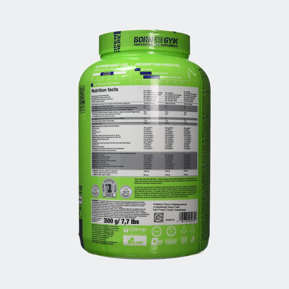 Olimp Carbonox 3500g, Carbohydrates Complex With L-Arginine