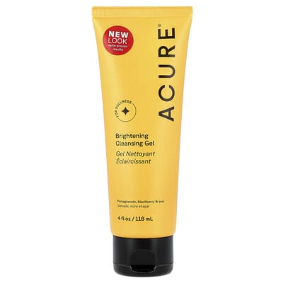 Acure brightening cleansing gel 118ml
