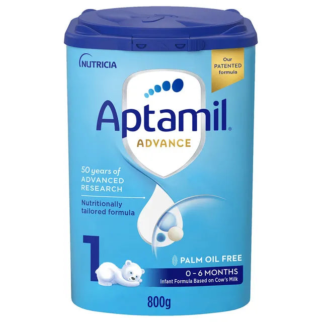 Aptamil Advance Stage 1 Palm Oil Free Baby Milk Formula For 0 To 6 Months