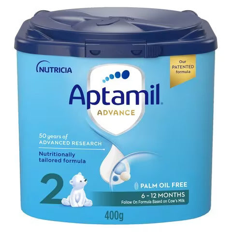 Aptamil Advance Stage 2 Palm Oil Free Infant Milk Formula For 6 To 12 Months