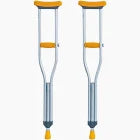WOLAID LIGHTWEIGHT WALKING UNDERARM CRUTCH LARGE
