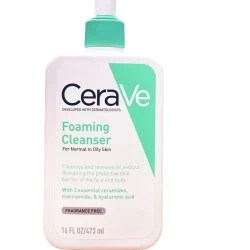 Cerave foaming facial cleanser 473ml Normal to oily skin