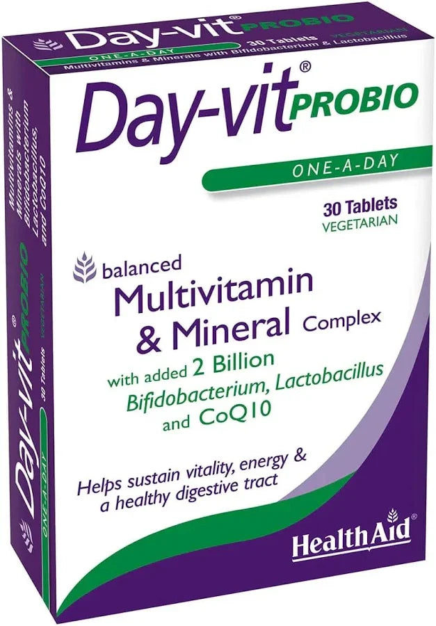 Health Aid Day-Vit Probio Tablets 30S