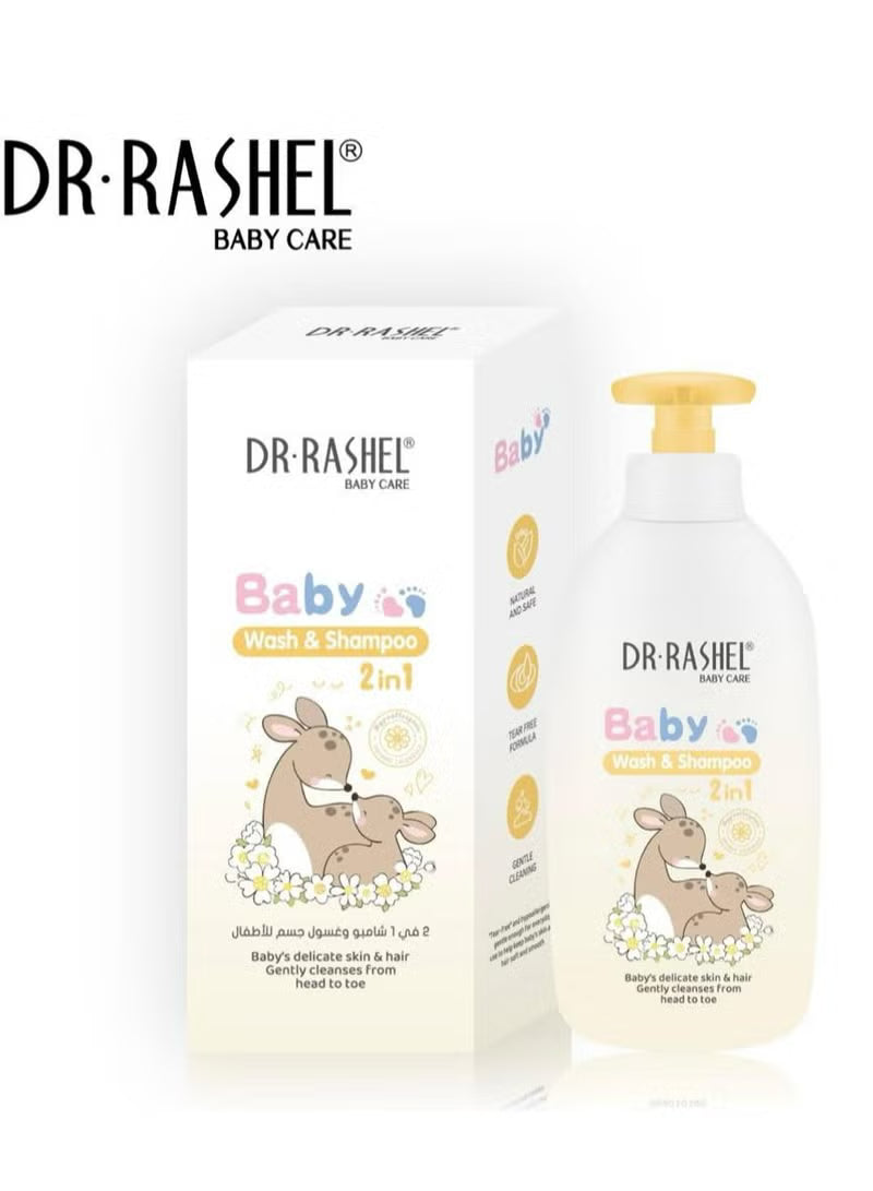 Dr rashel baby wash & shampoo 2in1