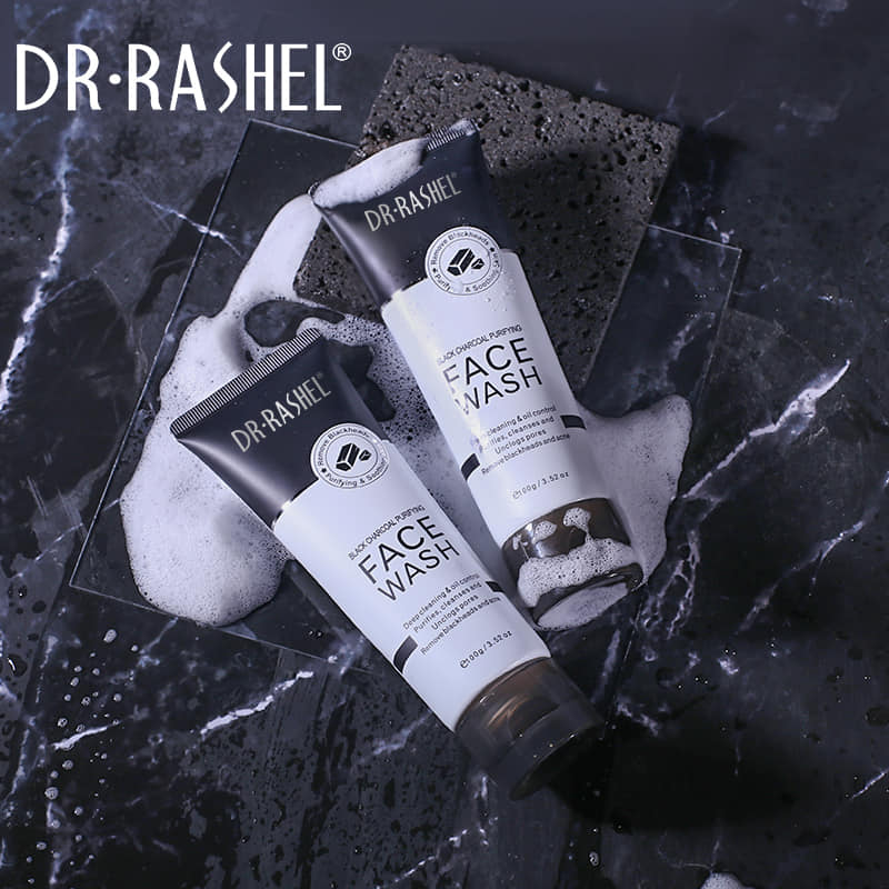 Dr rashel back charcoal face wash 100g