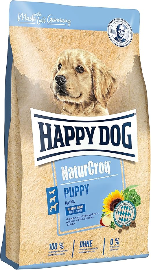 Happy Dog NaturCroq Puppy Welpen Dry Food - 4KG