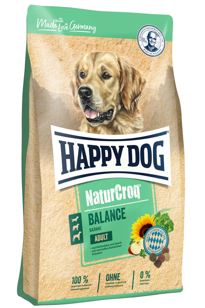 Happy Dog Naturcroq Balance Dry Dog Food - 15Kg
