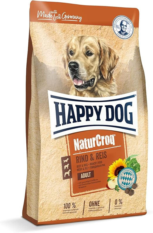 Happy Dog Naturcroq Beef And Rice Dry Food 15Kg