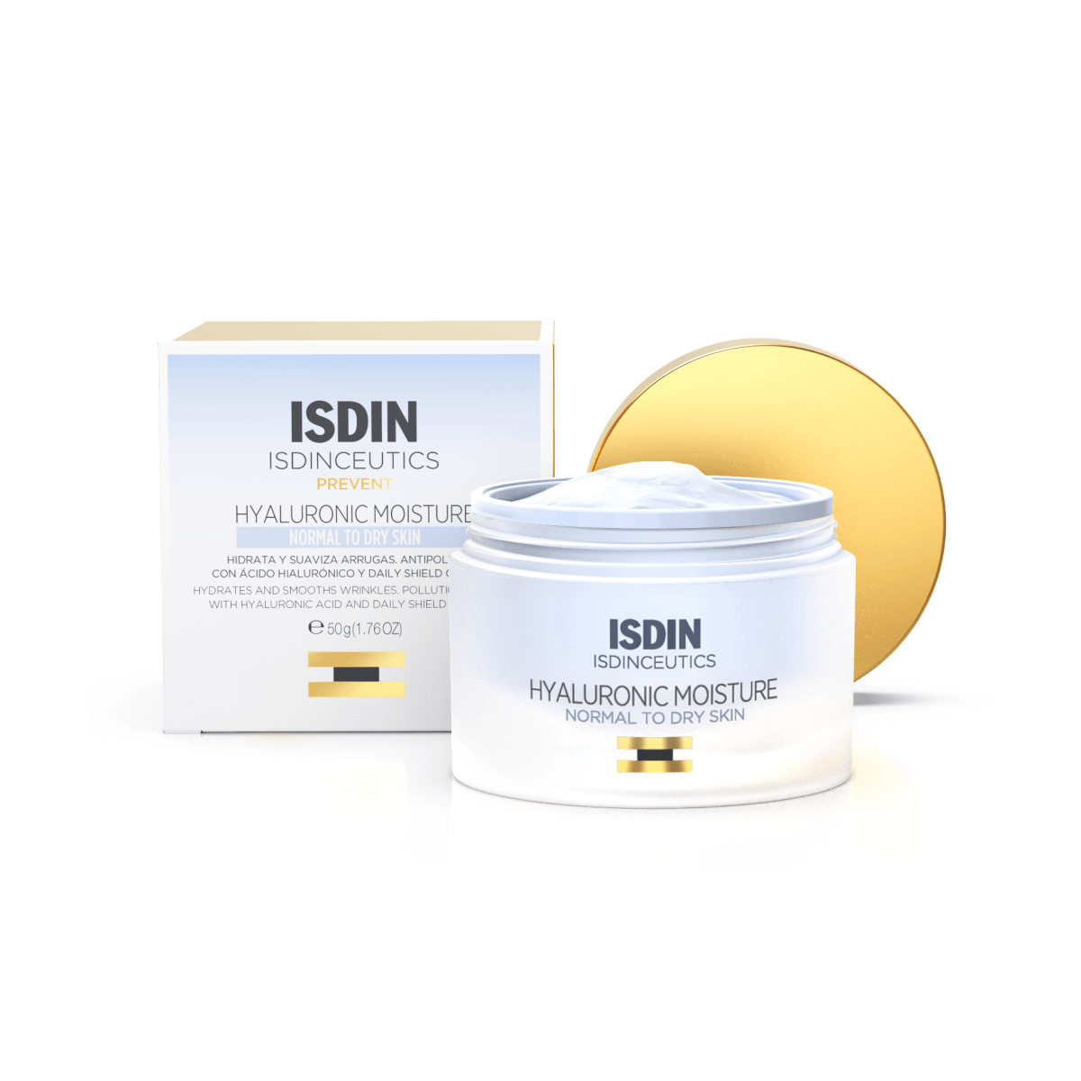 ISDIN Hyaluronic Deep Moisture Cream for Normal to Dry Skin 50g