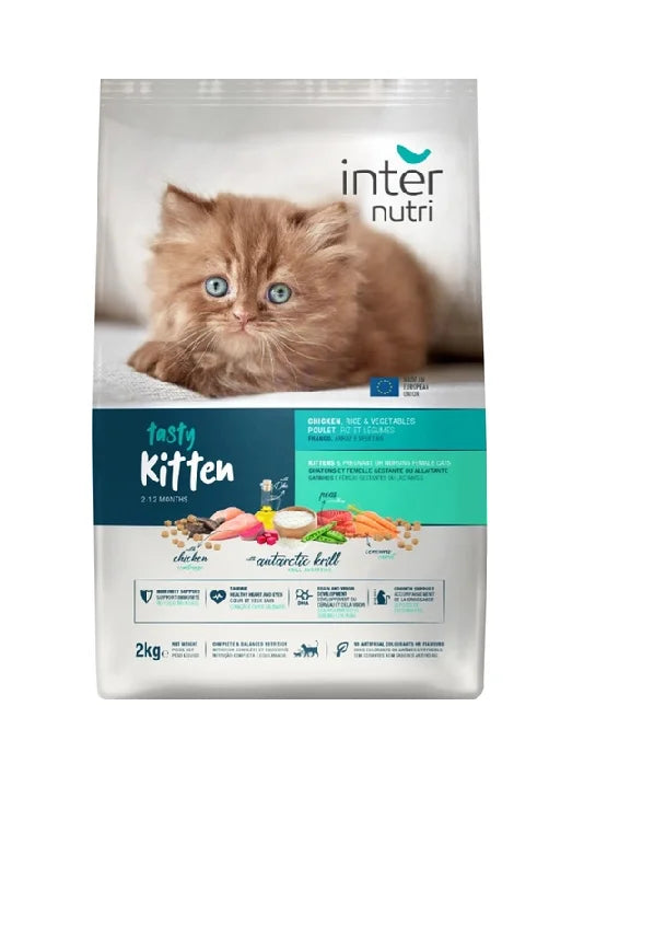 Internutri TASTY Kitten – Chicken & Rice & Vegetable – 2kg