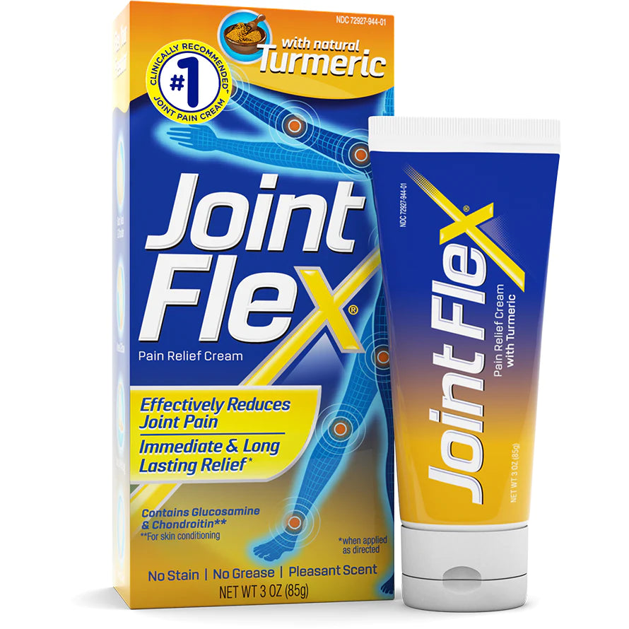 Joint Flex Pain Relief Cream with Turmeric 85gm - Wellness Shoppee