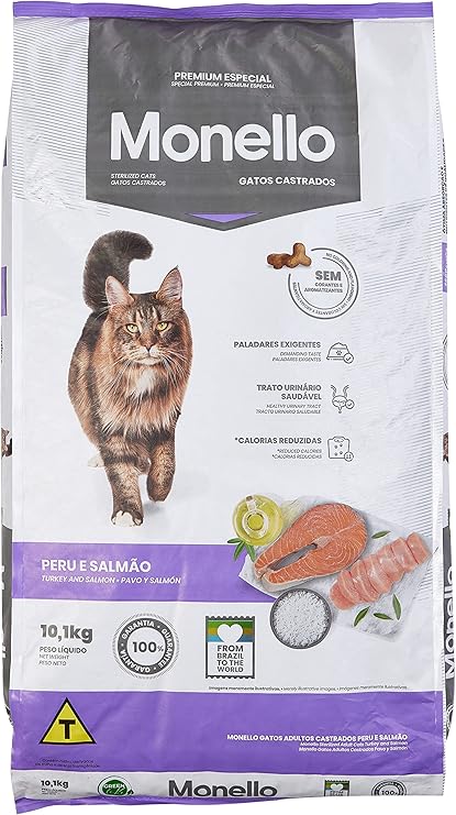 MONELLO Cat Sterilised 10.1kg, multicolour