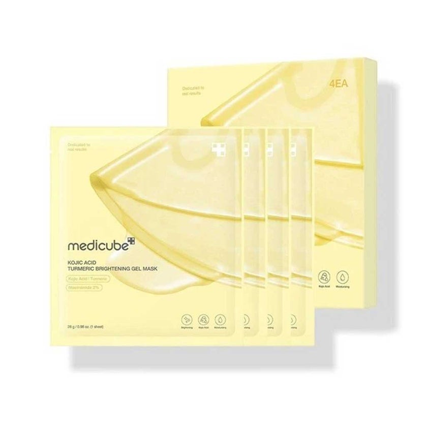 Medicube kojic acid tumeric brightening c mask 28g