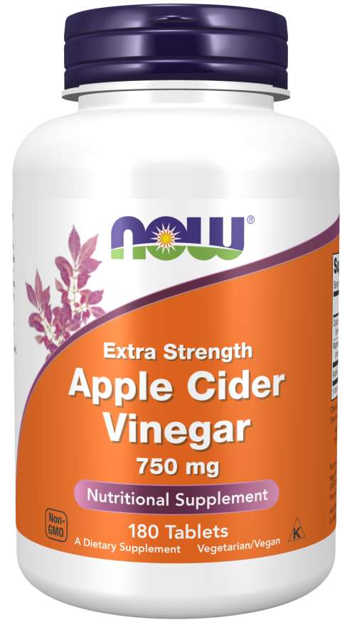 NOW APPLE CIDER VINEGAR 750MG TAB 180s