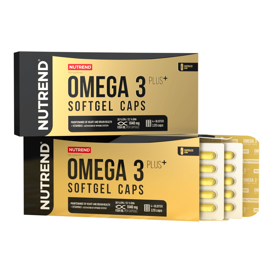 Nutrend Omega 3 Plus Softgel 120 Caps