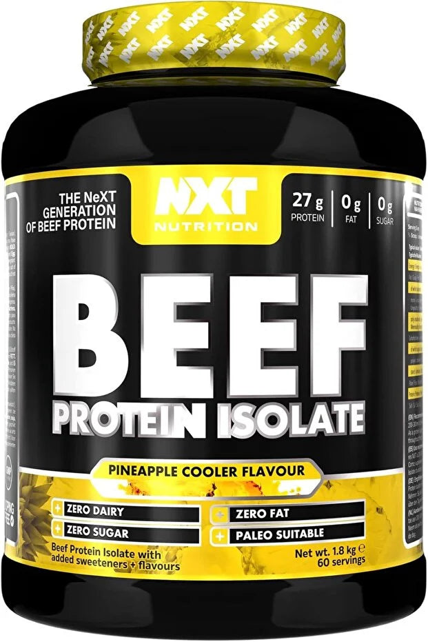 NXT Beef Protein Isolate Pineapple Cooler 1.8kg 60 Servings
