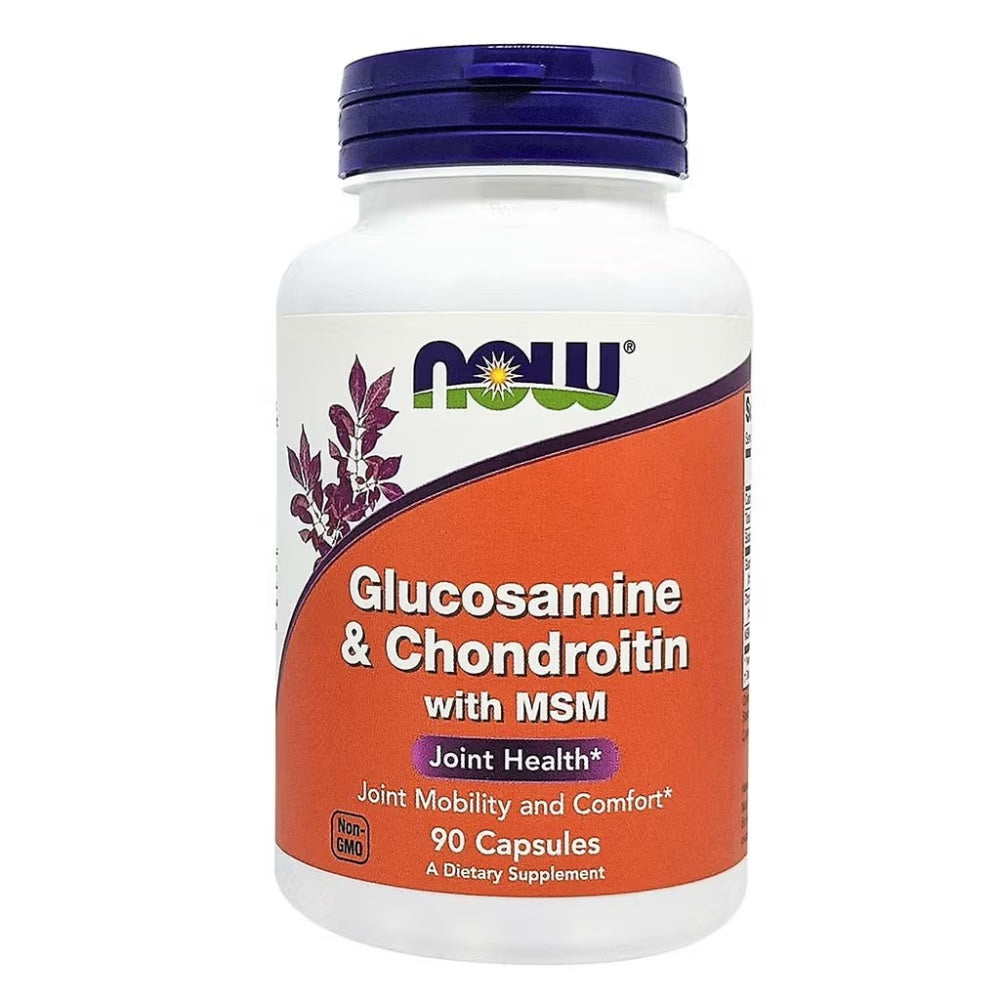 Now Glucosamine & Chondroitin with MSM 90 Capsules