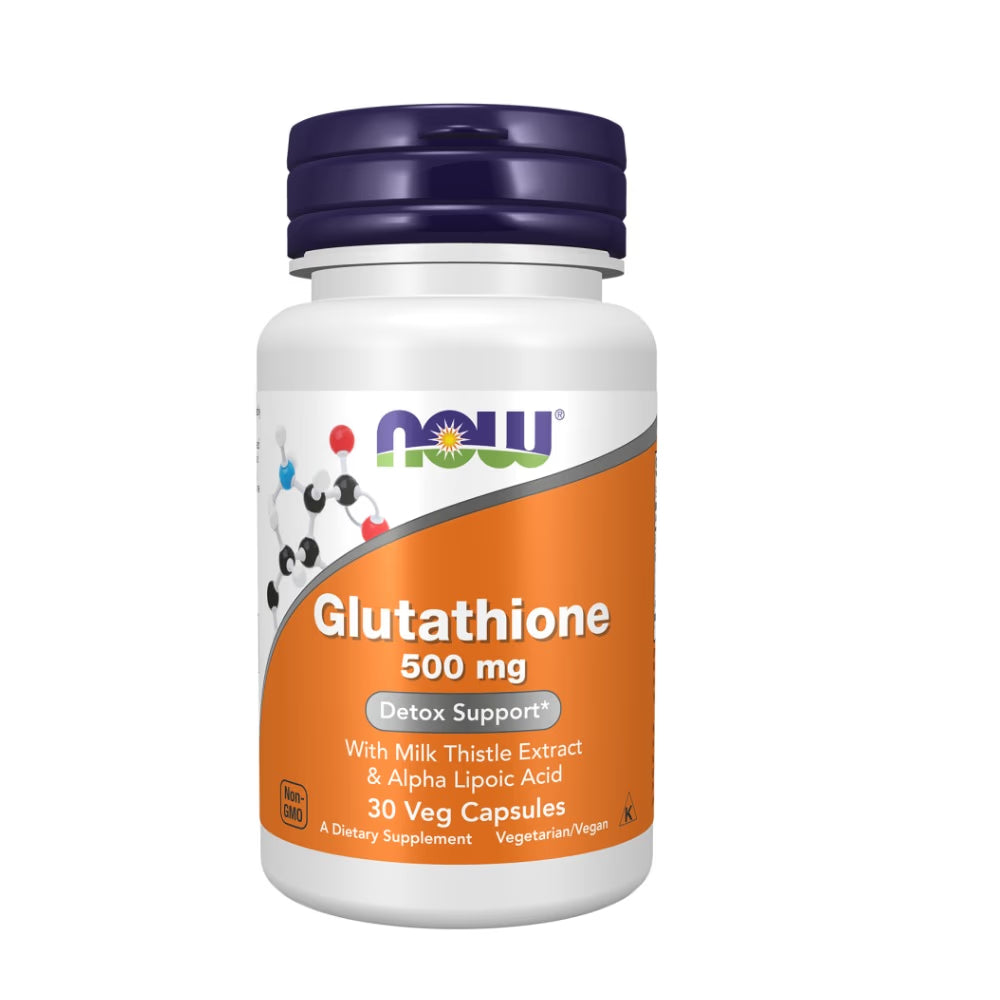 Now Glutathione 500mg 30 Capsules