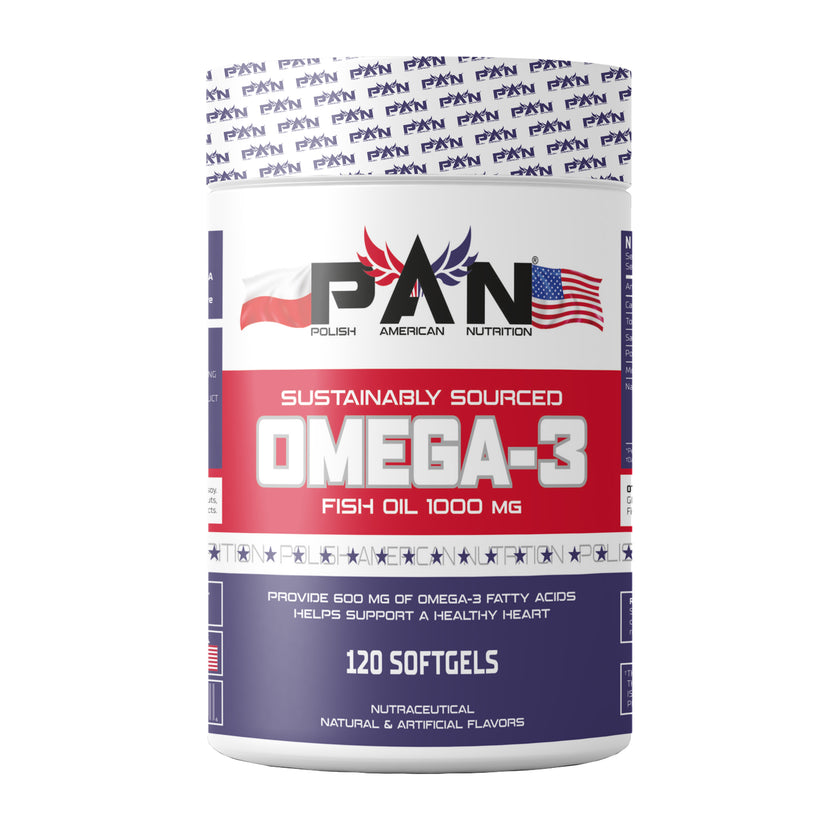 PAN USA Omega-3 Fish Oil 1000 mg