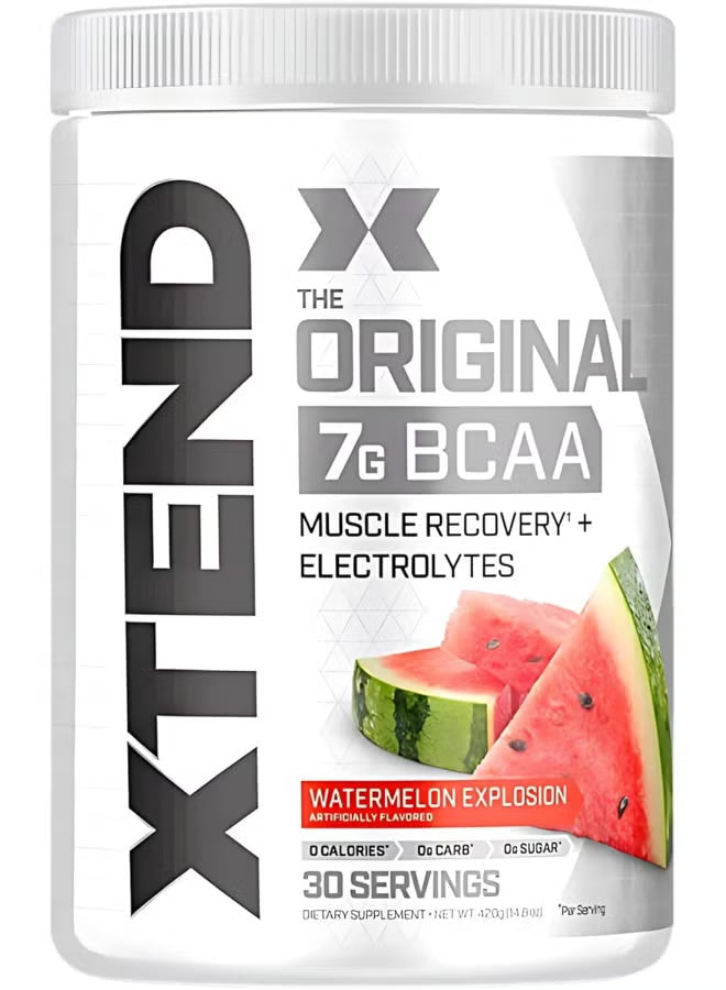xtend Original BCAA Muscle Recovery + Electrolytes, Watermelon Explosion - 30 Servings