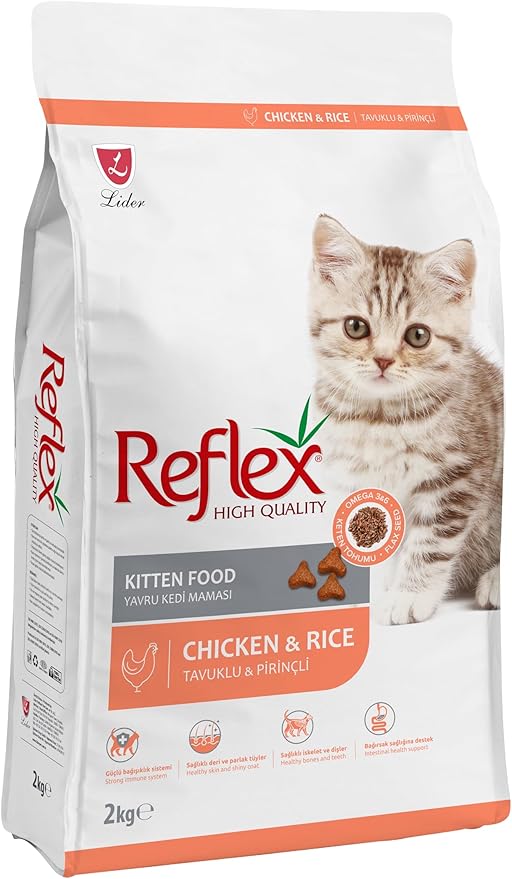 Reflex Kitten Food With Chicken & Rice, 2 Kg