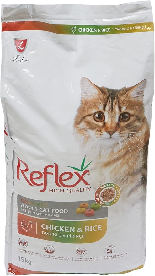 Reflex LIDER Adult Cat Food Multi Colour Chicken 15 Kg