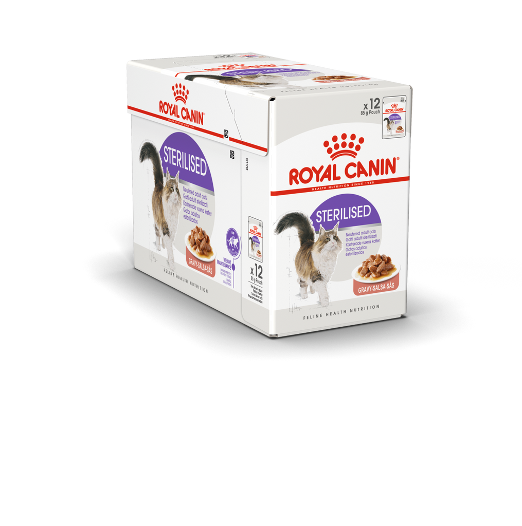 Royal Canin Sterilised in Gravy Wet Food Pouches