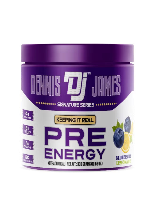 DENNIS JAMES Signature Series Pre Energy (Blueberry Lemonade)